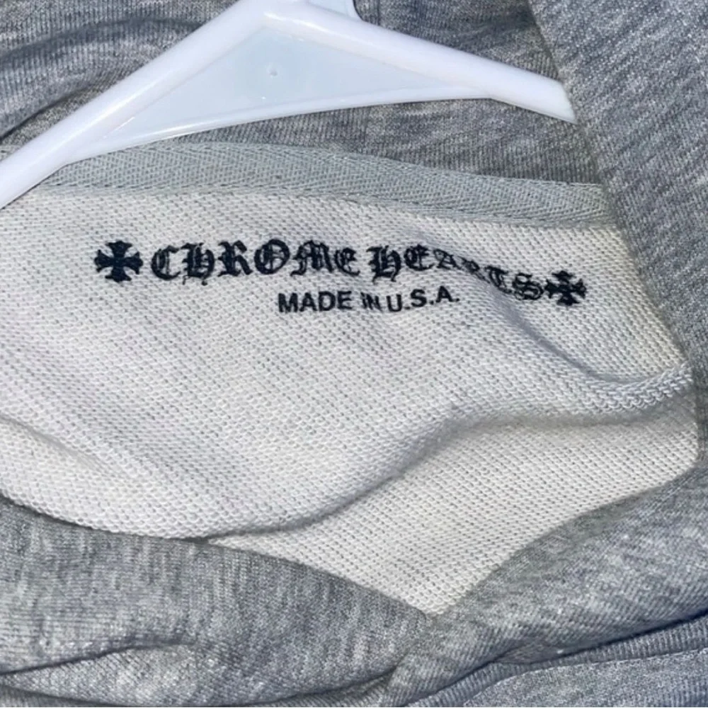 Chrome Hearts Gray Lightweight Shirt Jacket - Picture 1 of 3